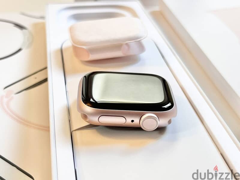 Apple Watch Series 9 45mm Cellular Midnight Case w/ Midnight Band S/M 1