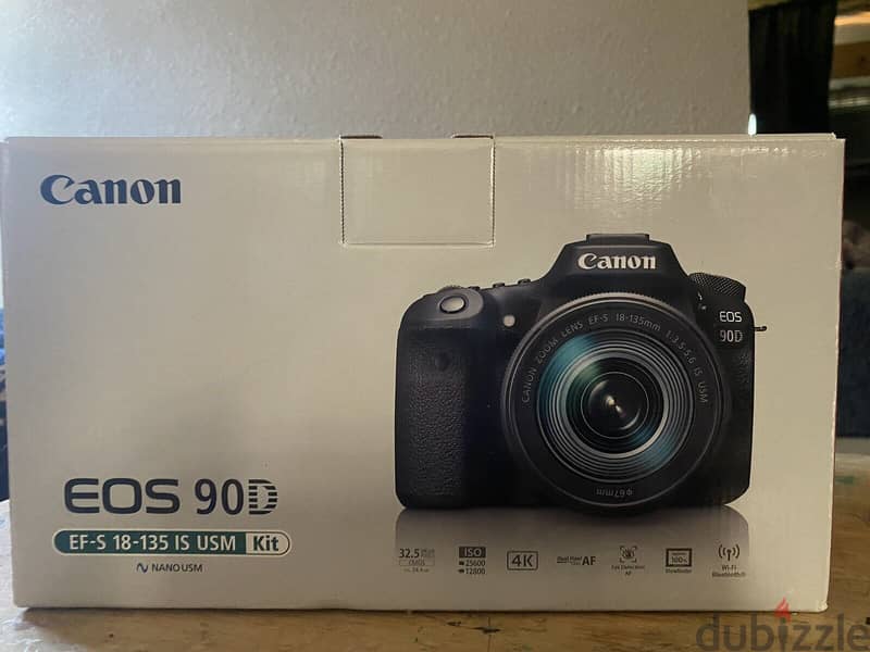 CANON E O S 90 D 18-135MM LENS 1