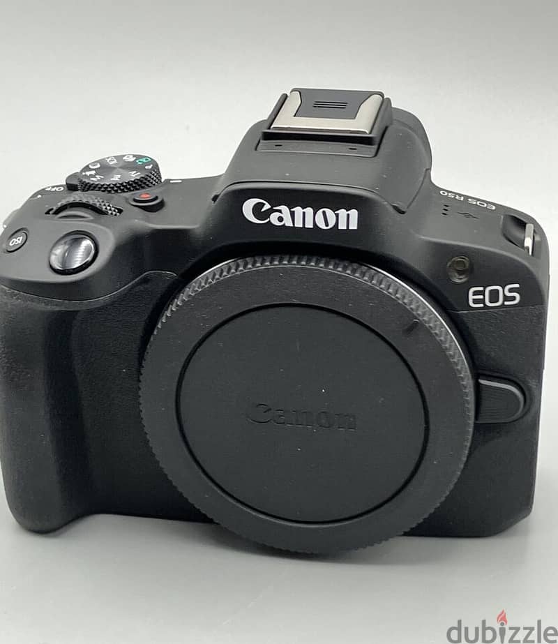 Canon - E O S R 50 4K Mirrorless 2 Lens Kit RF-S 18-45mm 1