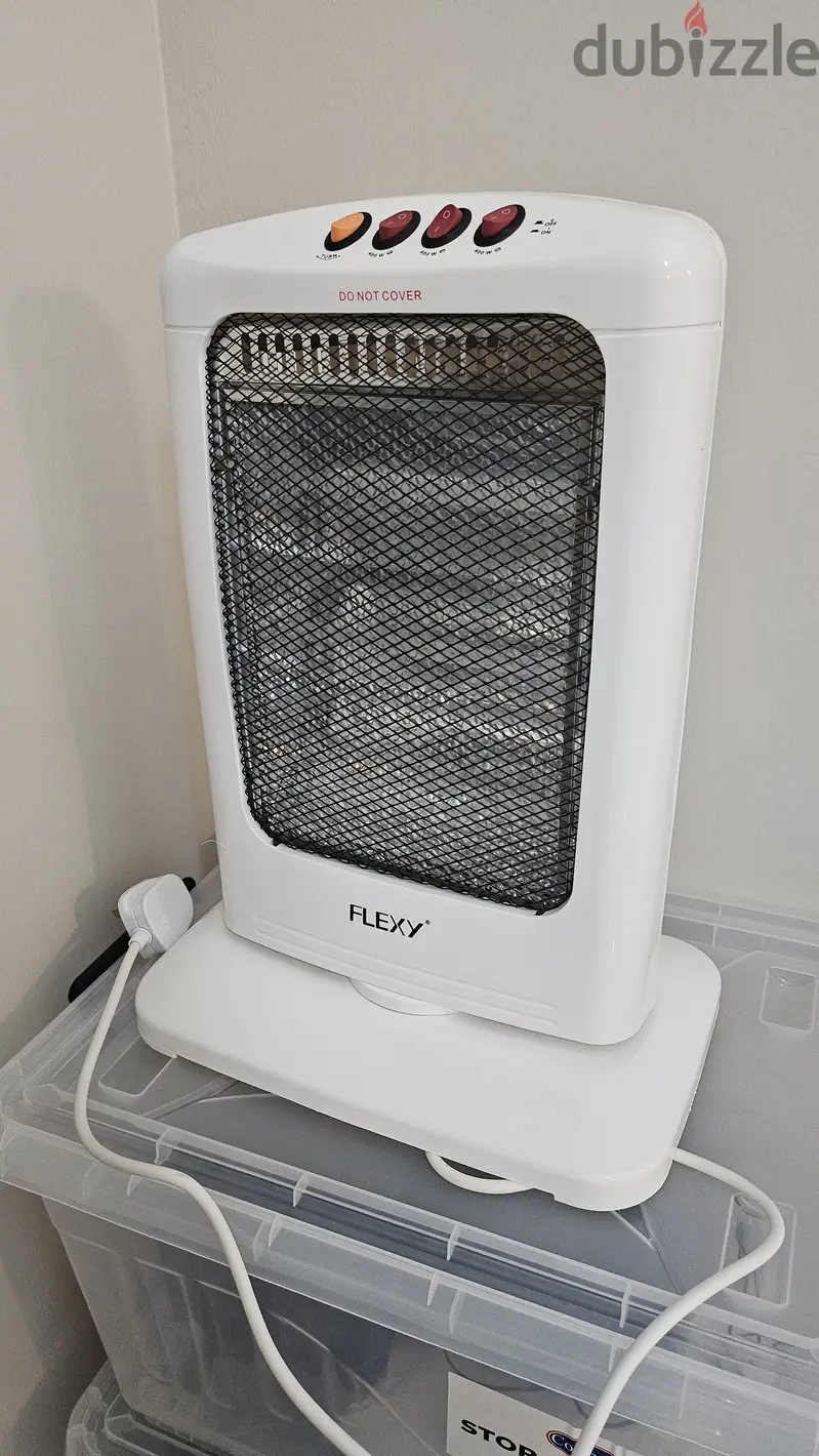 FLEXY® Halogen Room Heater 3 Heat Settings (400W/800W/1200W)