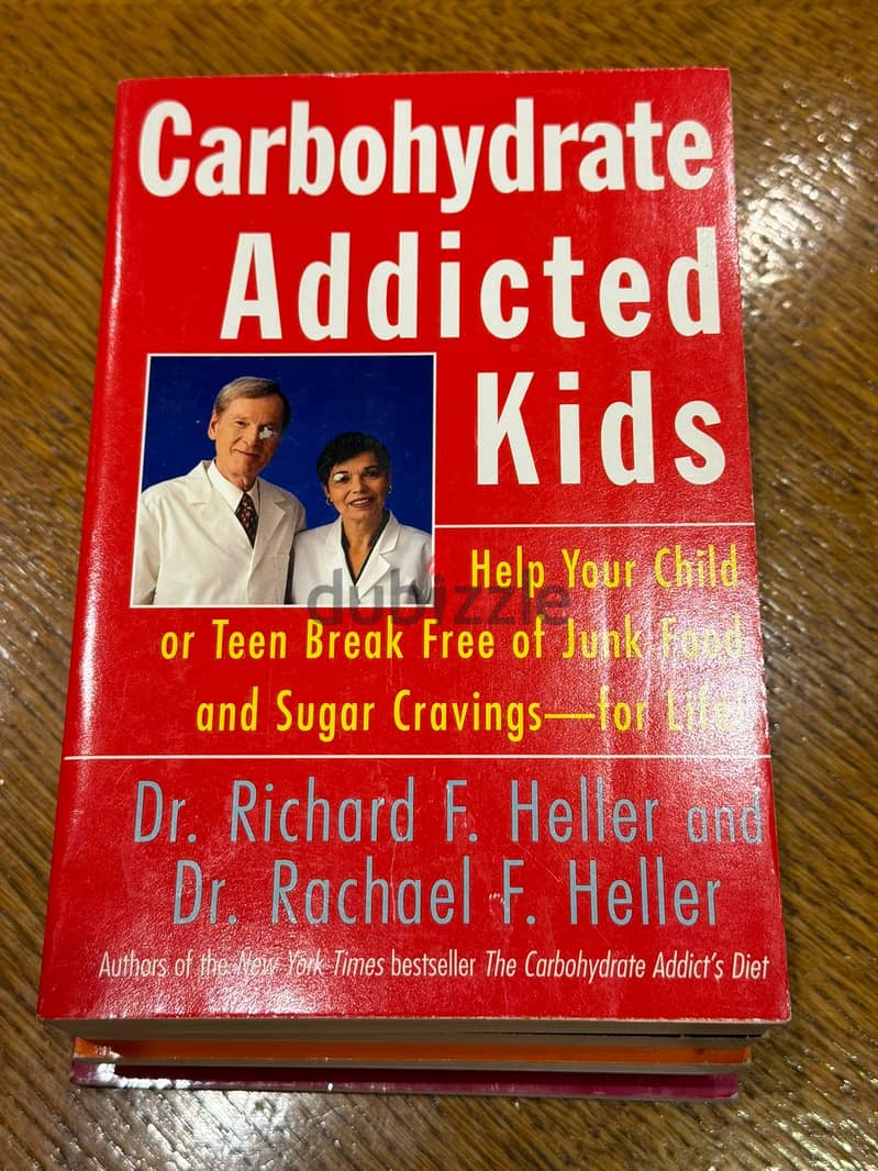 Old, used books on nutrition and health in condition. 6