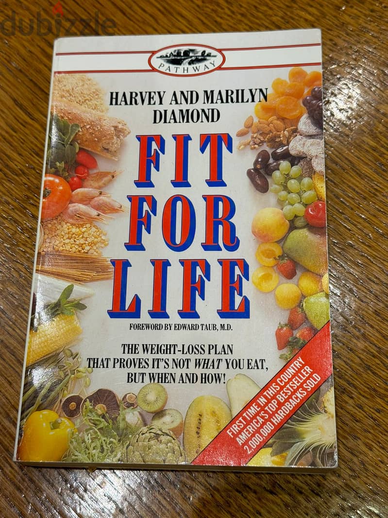 Old, used books on nutrition and health in condition. 13