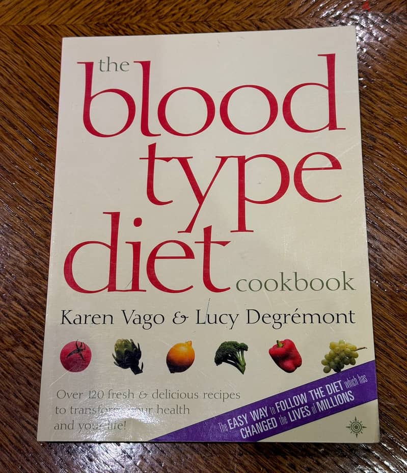 Old, used books on nutrition and health in condition. 18