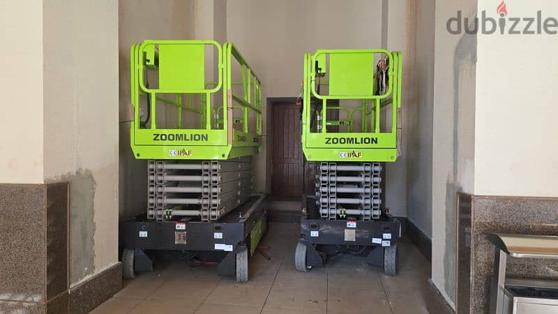 سيزرلفت ومان لفت للايجار الدمام  Scissorlifts and Manlifts rental 1