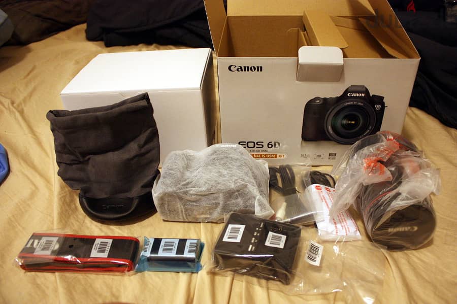 Canon E O S 6 D Mark II  & 24-105mm f/4L II USM Lens+ 64GB Pro Kit 1