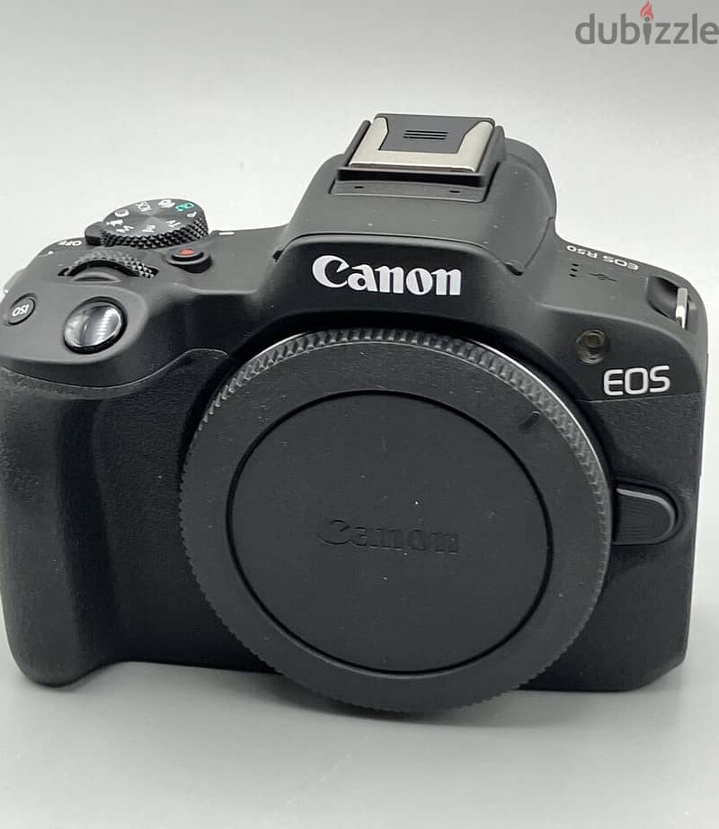 Canon - E O S R 50 4K  Mirrorless 2 Lens Kit RF-S 18-45mm and RF-S 1
