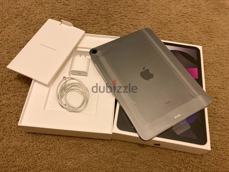 Apple iPad Air - 10.9-Inch 4th Generation WiFi + Cellular - 256GB 1