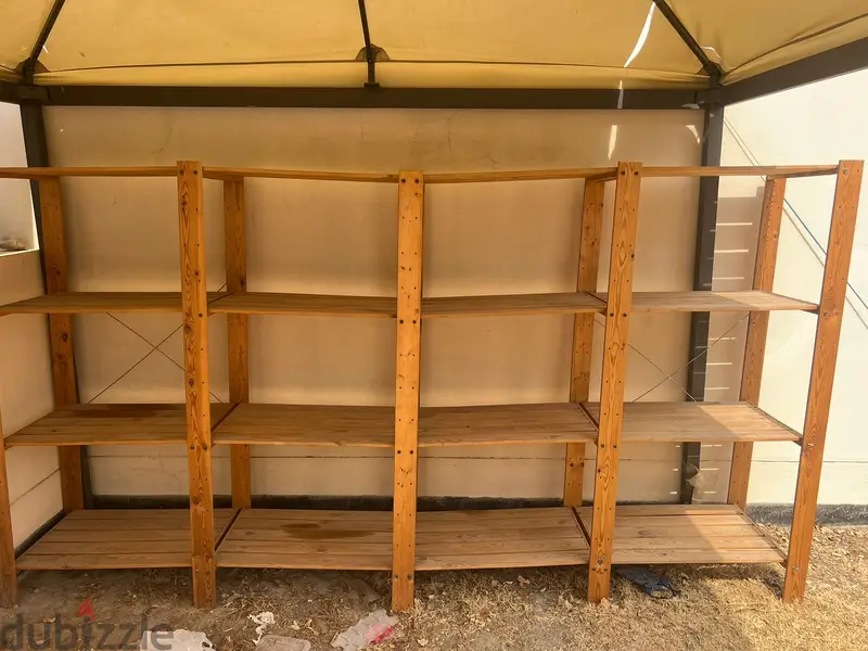 Ikea wooden Shelves TORDH