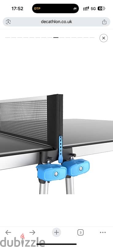 Outdoor tennis table from Decathlon 4