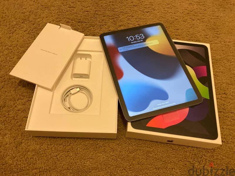 Apple iPad Air - 10.9-Inch 4th Generation WiFi + Cellular - 256GB 1