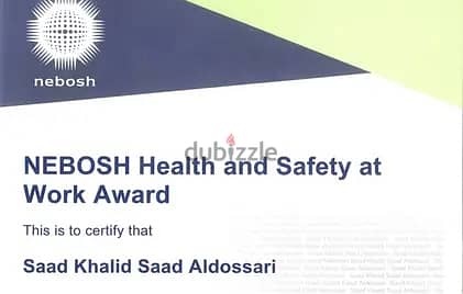 اشترِ شهادات NEBOSH IGC
