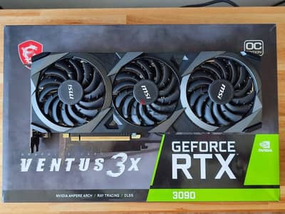 MSI RTX 3090 24GB Ventus 3X OC Alto