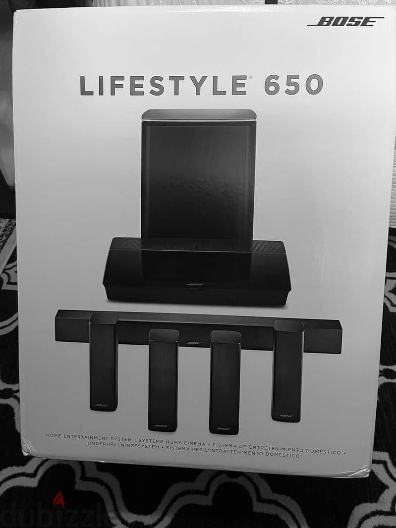 BRAND NEW Bose Lifestyle 650 Home Theater System W/ OmniJewe - DVD