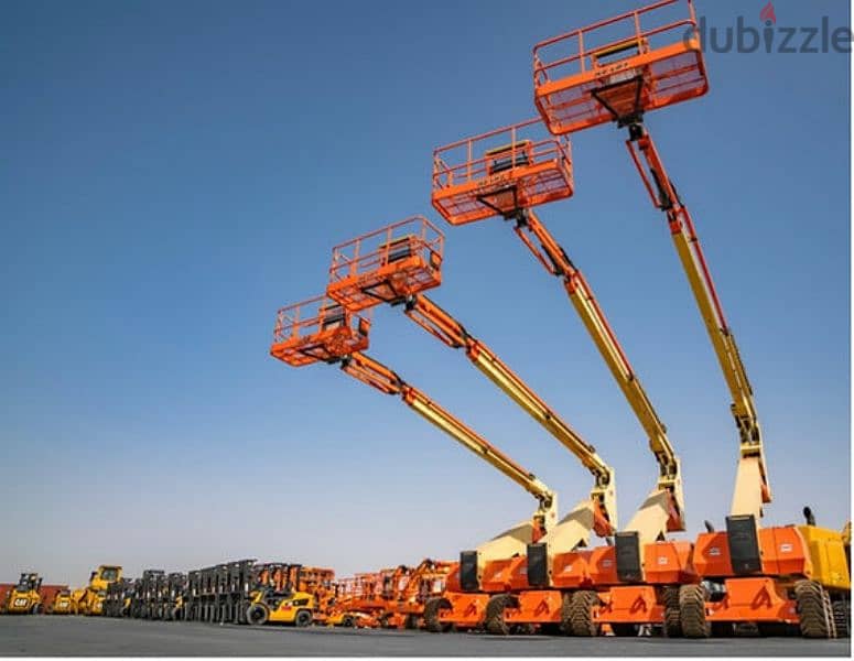 سيزر لفت للايجار من 6متر وحتى 20متر للإيجار مان لفت للإيجار الى 43متر 1