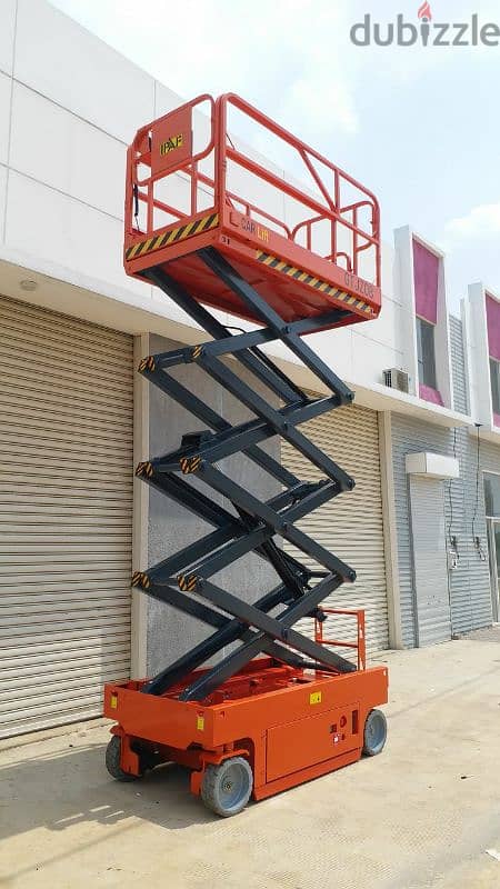 سيزلفت للأيجار في الدمام | رافعة مقصية 10م 12م 14م 16م للأيجار الدمام 11