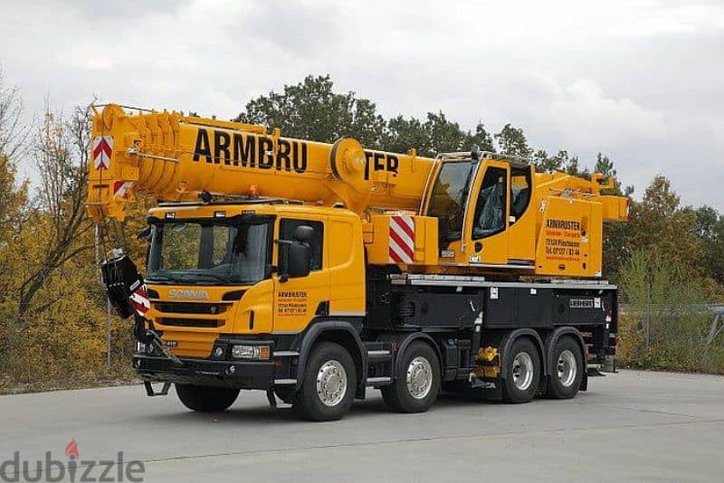 Mobile Cranes 25-300 Ton For Rent In Riyadh — السامي للمقاولات 7