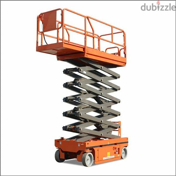 Scisserlifts 8m 10m 12m 14m 16m  for rent in Riyadh 3
