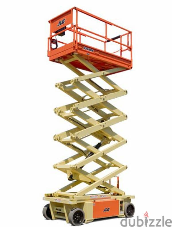 Scisserlifts 8m 10m 12m 14m 16m  for rent in Riyadh 4