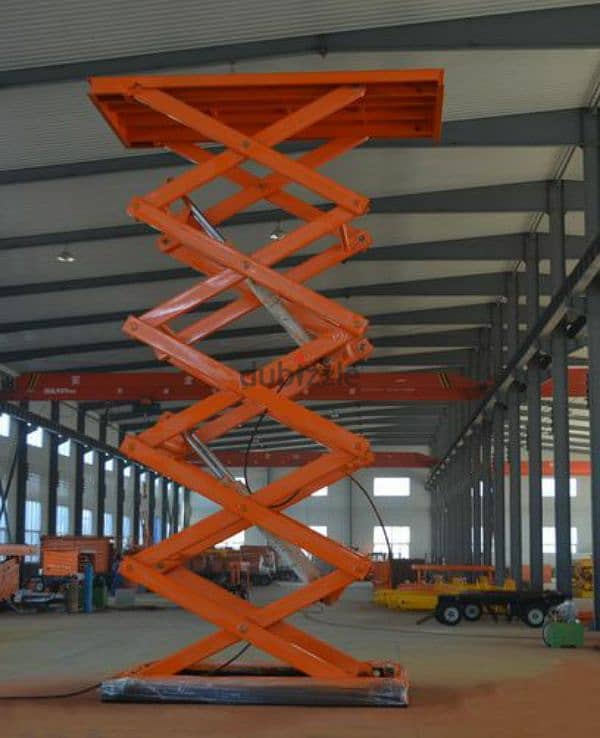 Scisserlifts 8m 10m 12m 14m 16m  for rent in Riyadh 5