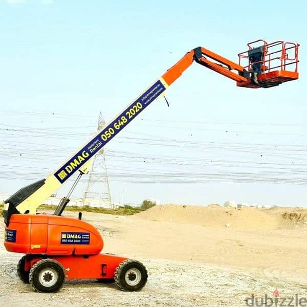 Boom lifts 26m 24m 22m 20m 18m 16m  for rent in Dammam 11