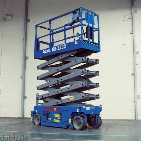 Scisserlifts 8m 10m 12m 14m 16m for rent in Dammam Riyadh 1