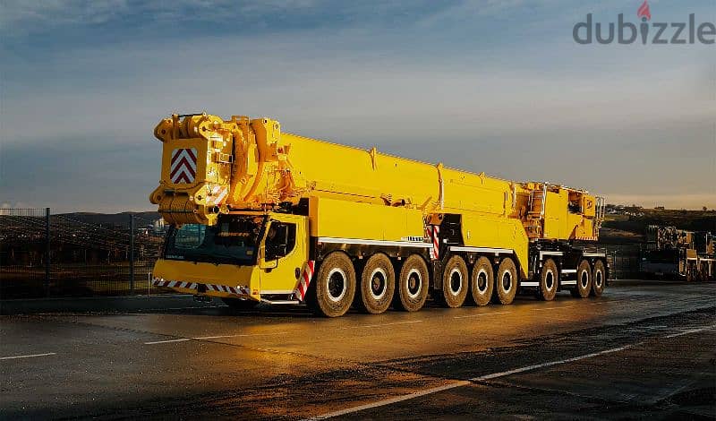 كرينات كرين رافعات متحركة للإيجار في الدمام الرياض من 10طن ال  500طن 7