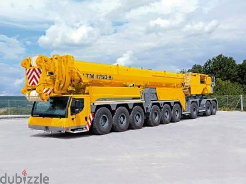 كرينات كرين رافعات متحركة للإيجار في الدمام الرياض من 10طن ال  500طن 1