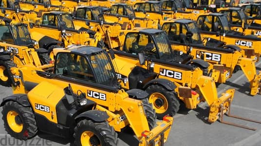 جي سي بي تليهندر رافعة تلسكوبية للايجار في الجبيل و الدمام
