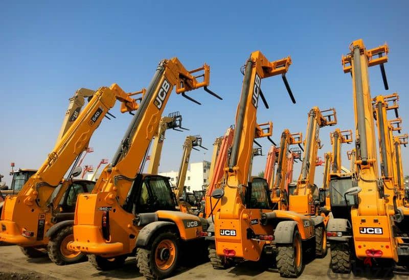 جي سي بي JCB تليهندر مرلوهات للايجار في الرياض القصيم 1