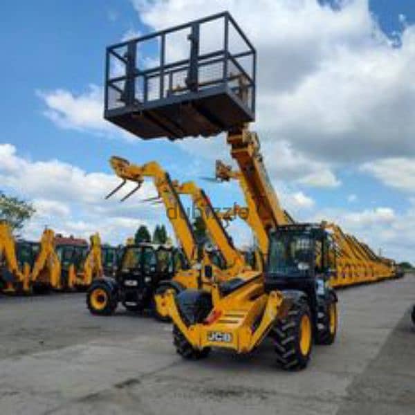 جي سي بي JCB تليهندر مرلوهات للايجار في الرياض القصيم 2