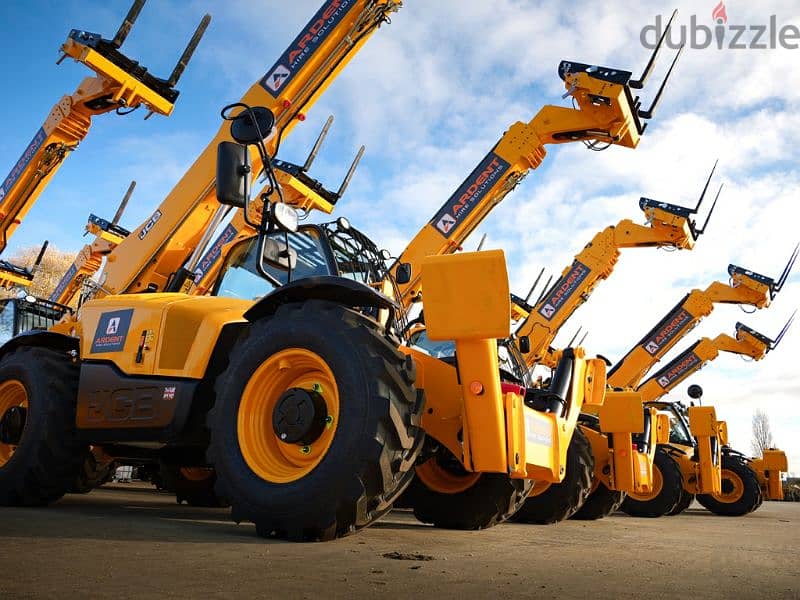 جي سي بي JCB تليهندر مرلوهات للايجار في الرياض القصيم 3