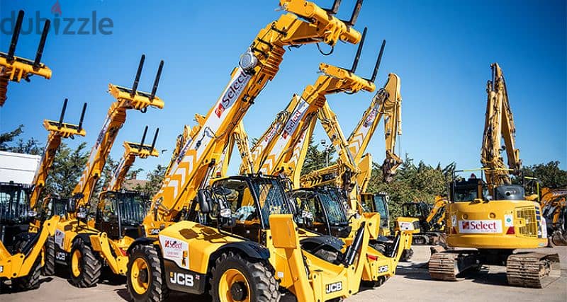 جي سي بي تليهندر رافعات تلسكوبية للإيجار في الرياض 7 9 12 14 17 18 متر 1