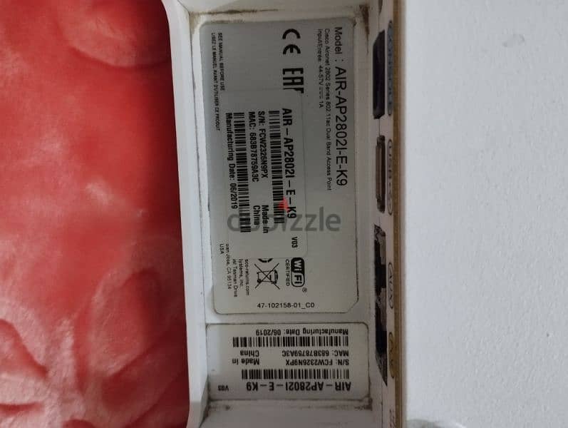 Sisco device wife router 4