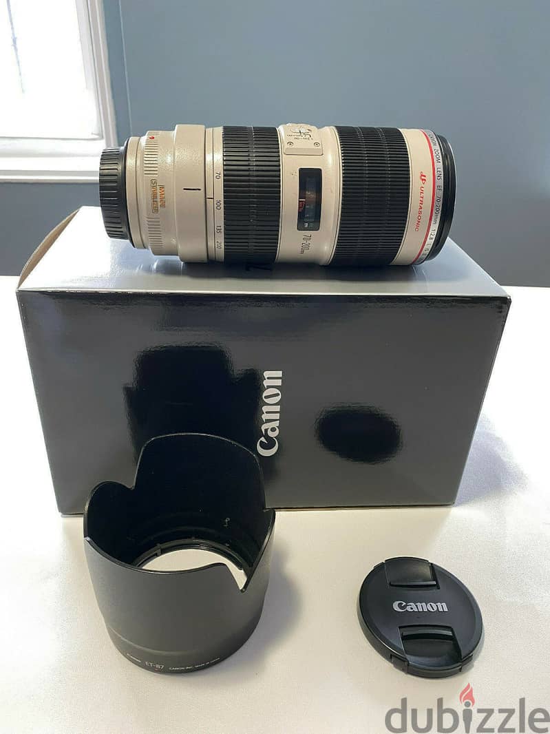 Canon - EF 70 - 200 mm f/2.8L IS III USM Optical Zoom Lens 1