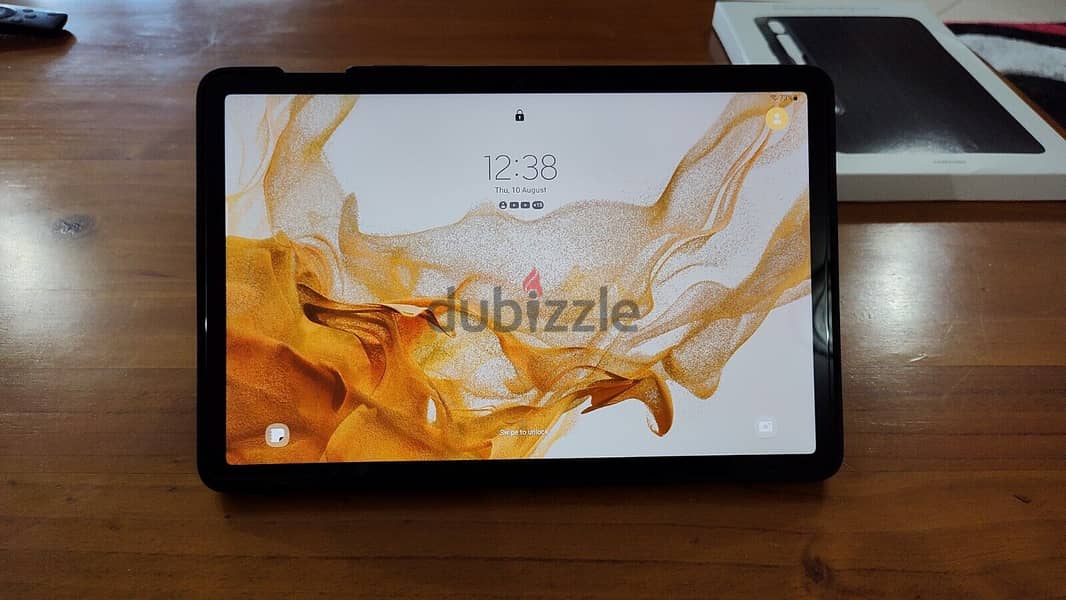 Samsung - Galaxy Tab S8 - 11" 256GB - Wi-Fi -  S-Pen 1