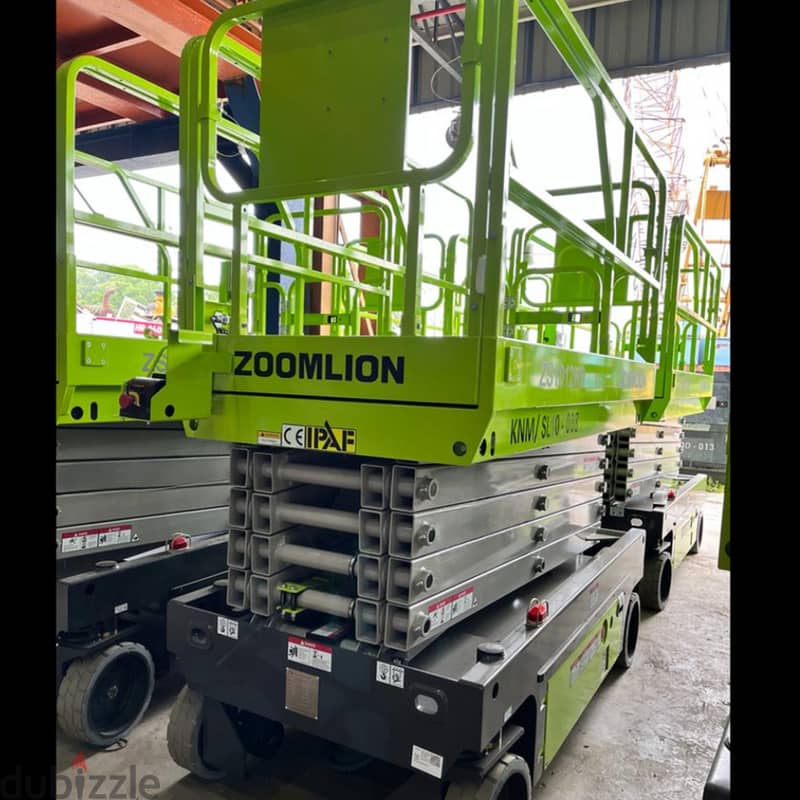 Scissor lift for rental  in Jeddah Riyadh Dammam 4