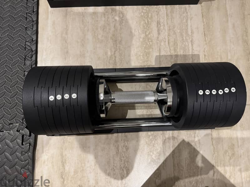 SNODE - 40 kg Adjustable dumbbells (set of 2) 1