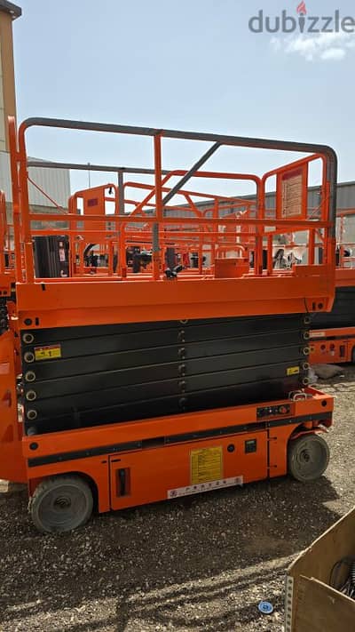Scissor Lift Rental Dammam & Khobar  | 8m–16m Scissorlifts | KSA