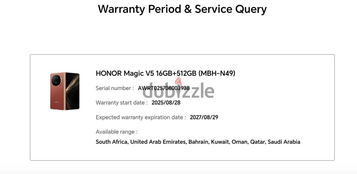 Honor Magic V5 (512GB / 16GB) Fold 9