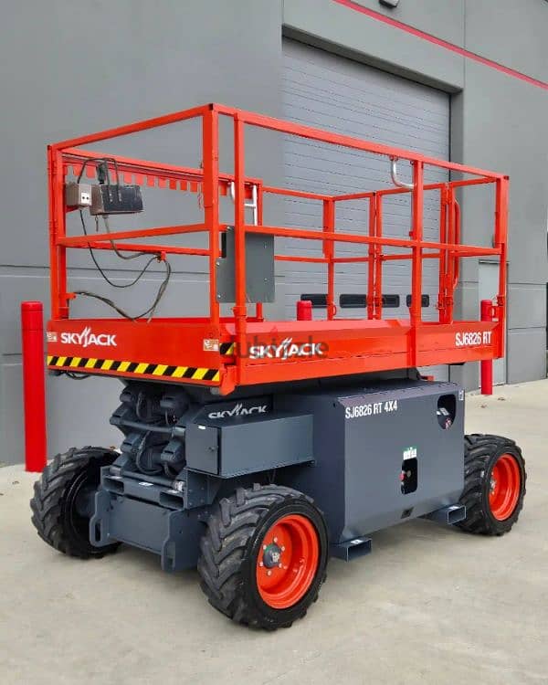 Scissor Lift for Rent in Jeddah | High Performance | Al-Sami 1