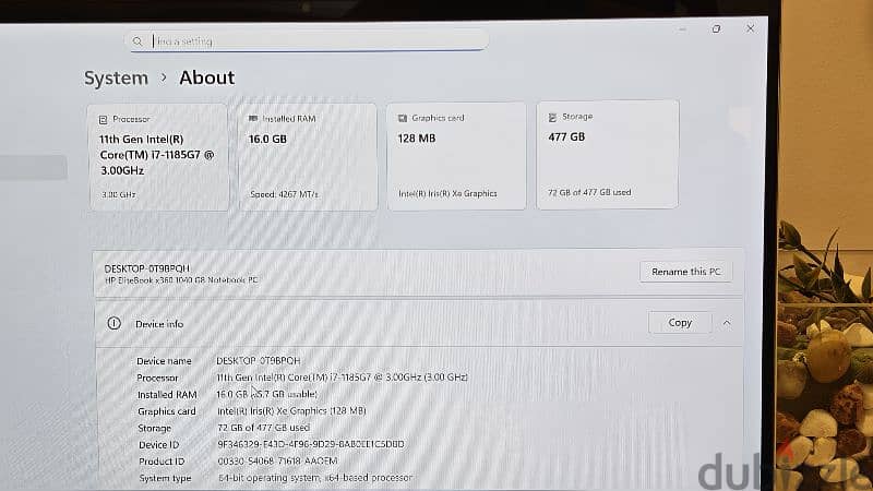 HP EliteBook x360 1040 G8 | i7 vPro Evo – فئة رجال الأعمال الفاخرة 10