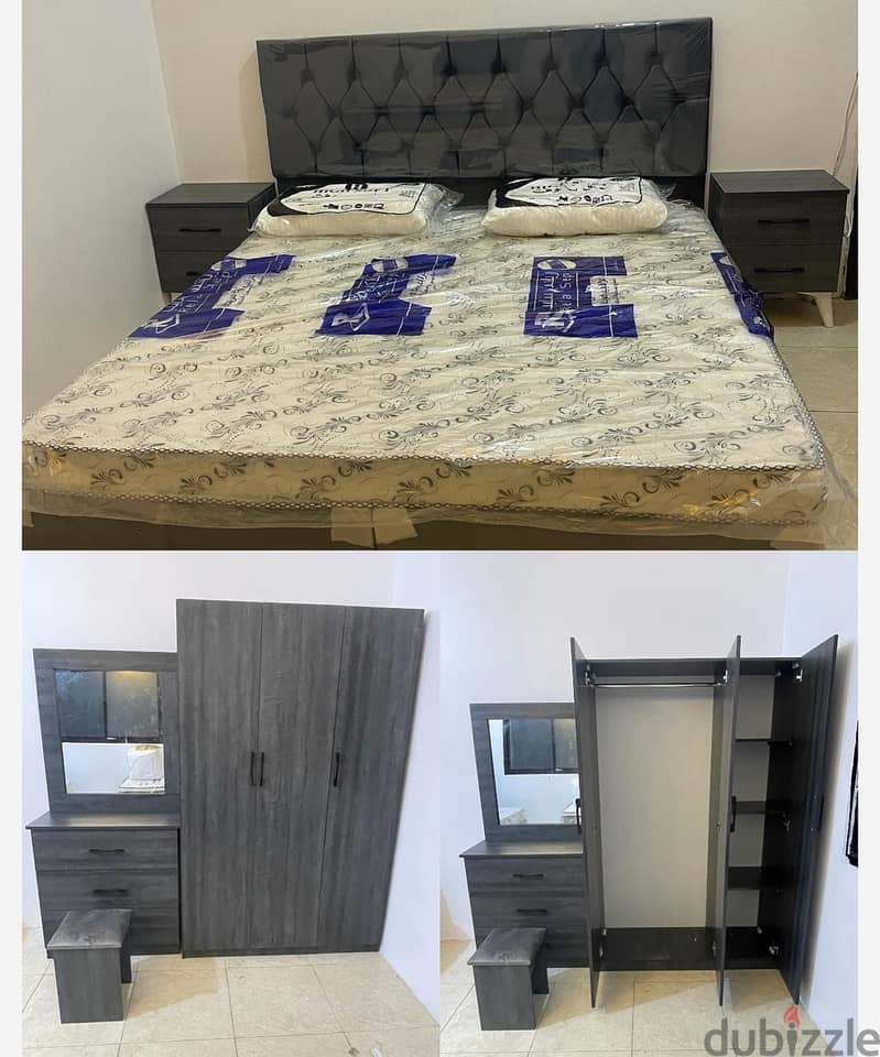 Full Luxury bedroom set at best price. Free delivery Riyadh 8