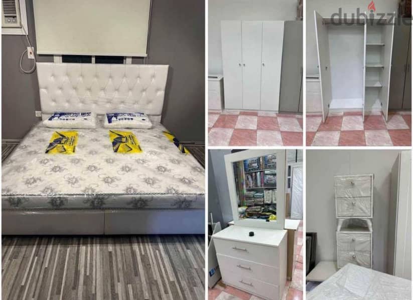 Full Luxury bedroom set at best price. Free delivery Riyadh 9