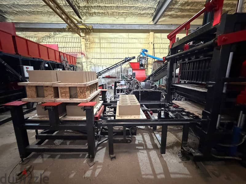 Vibropress for the production of building blocks, paving slab, borders 5