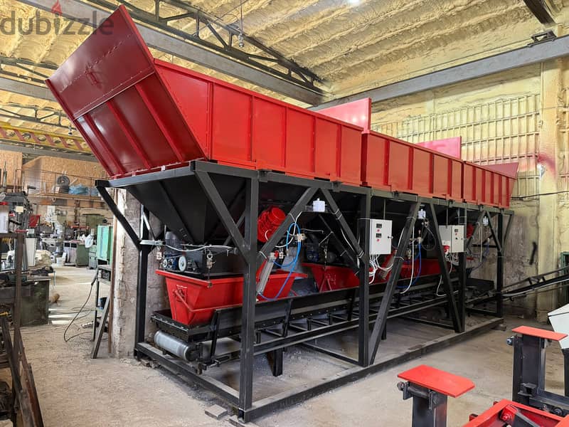 Vibropress for the production of building blocks, paving slab, borders 7