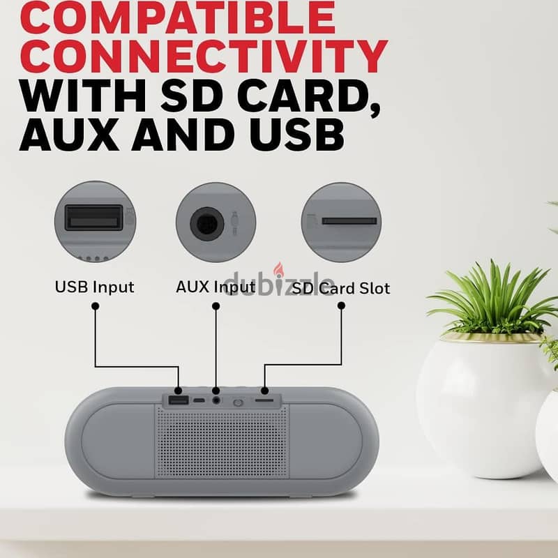 Honeywell Suono P200 Wireless Bluetooth Speaker Premium Grey 6