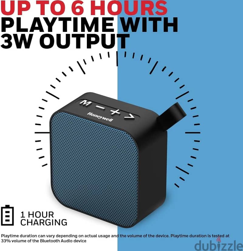 Honeywell Moxie V100, Portable Speaker With Wireless Bluetooth 5.0 4
