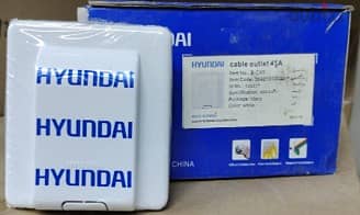 HYUNDAI HWD-B-C45 45A Cable Outlet, White – High Load 10Pcs/Box 1
