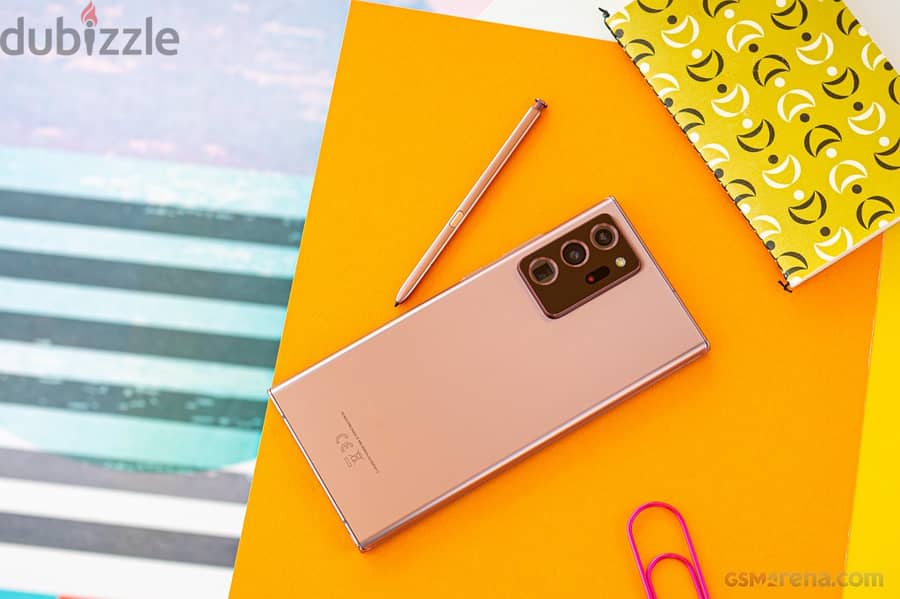 Samsung Note20 Ultra Mystic Bronze with 3 covers in original box 2