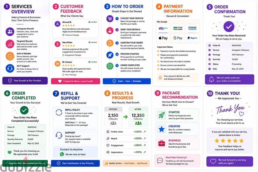 Instagram Growth & Marketing Services 1